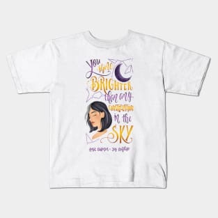 YOU SHINE BRIGHTER Kids T-Shirt